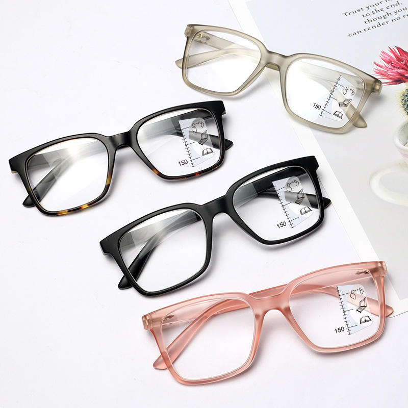 Wholesale Custom Logo Oversize Optical Frames Eyeglasses Progressive Reading Glasses