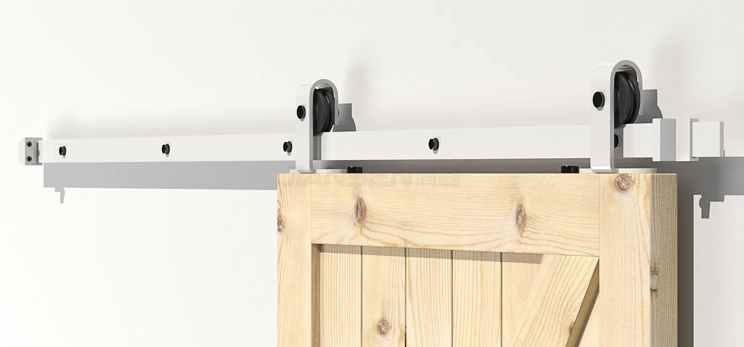 Premium Mini Barn Door Hardware Kit for Stylish Cabinets