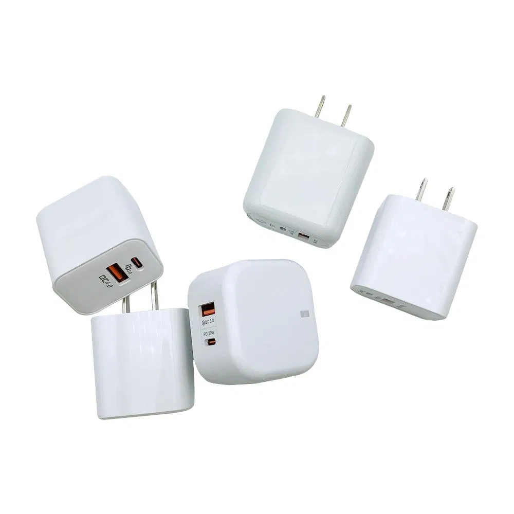 USB Wall Charger Suitable Fast Charging Power up to 40W Quick Charge Phone Accessories