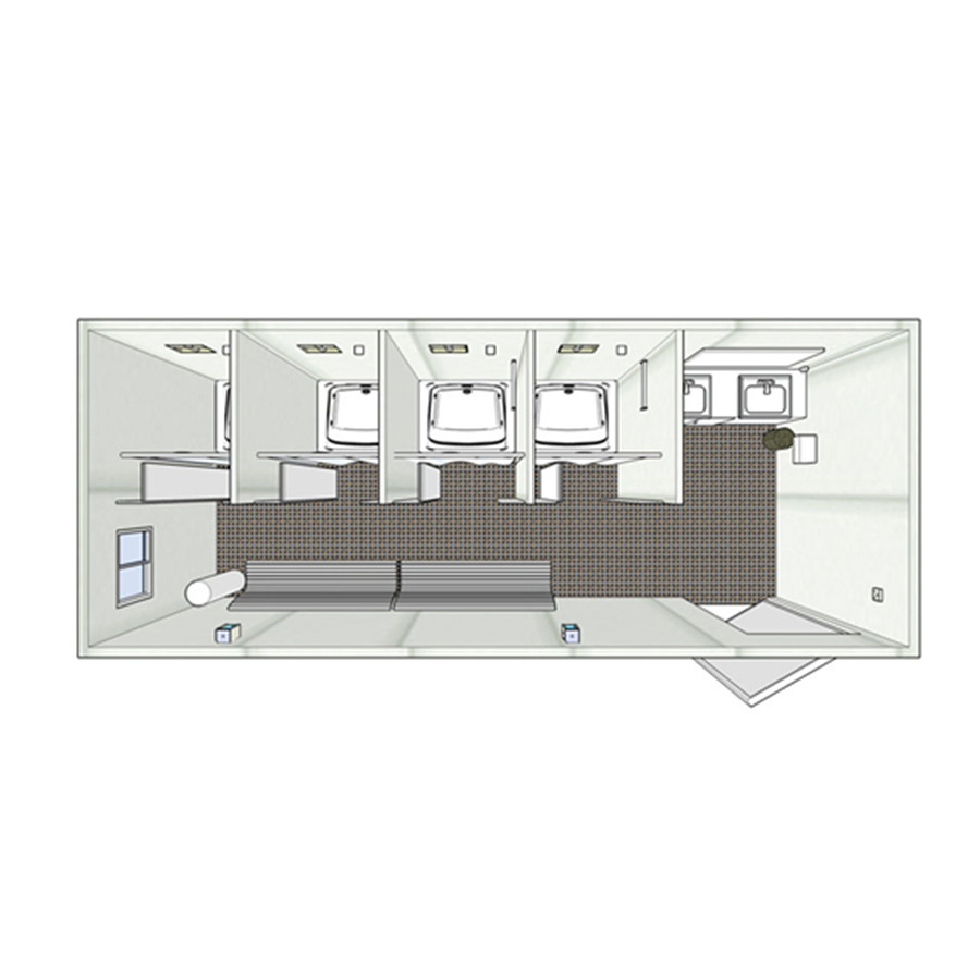 Hot Selling Prefab Building Modular House 20FT/40FT Container House for Home Hotel/Labor Camp/Office Building