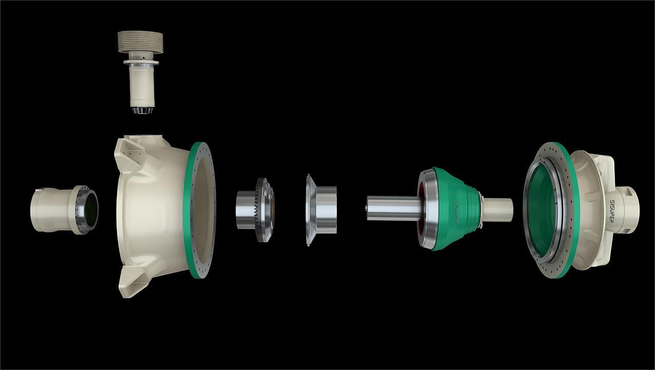 Турбокомпрессор выхлопной для грузовиков Shacman