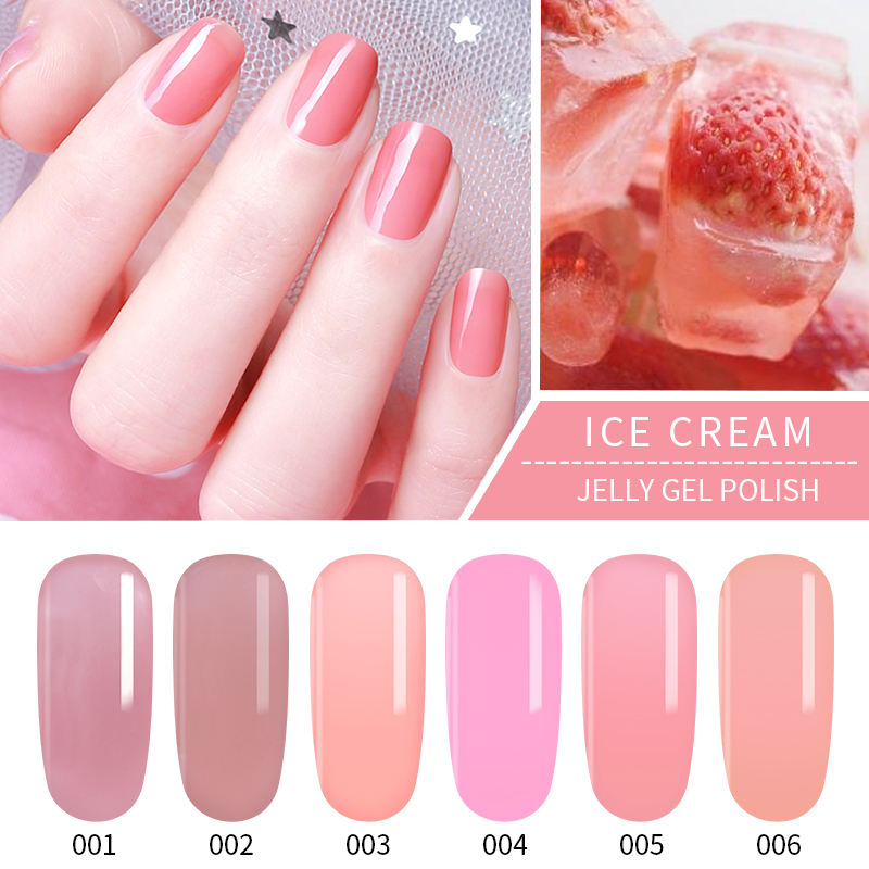 R. S Nail Free Samples Transparent Clear 120 Colors UV Gel Nail Polish Kit