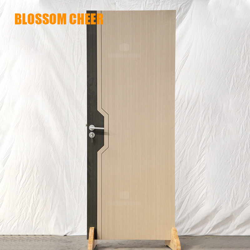 Elegant Carbon Crystal Swing Door for Modern Interiors