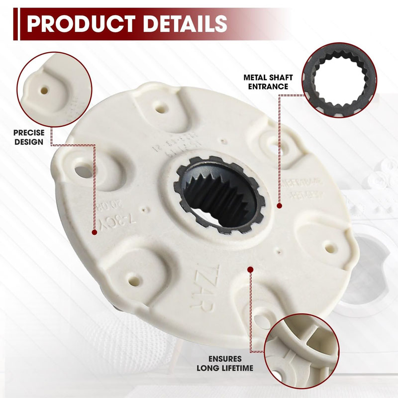 Washing Machine Parts Mbf618448 PBT-GF30 Washer Rotor Hub Compatible with LG Kenmore