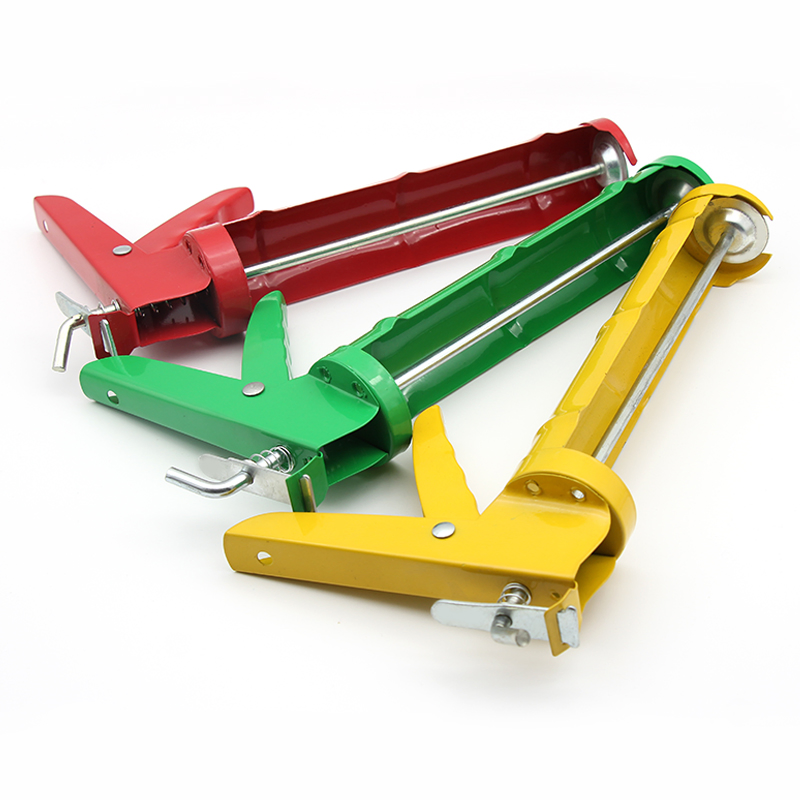 Caulking Gun with 300 Ml Silicone Sealant Caulk Tube