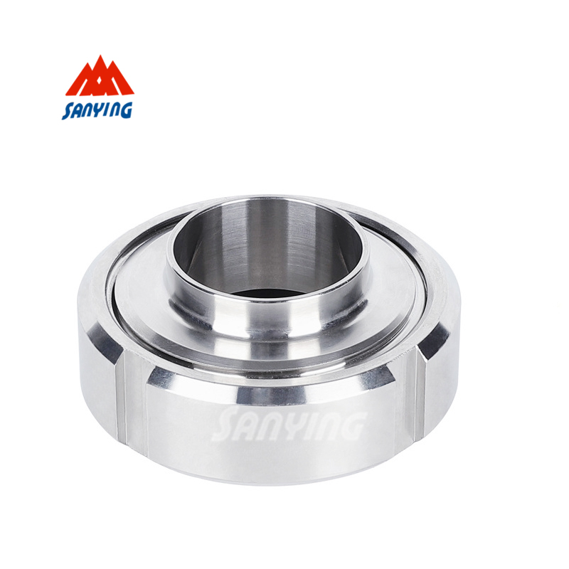 SMS DIN11851 SS304 316 Sanitary Stainless Steel Union Set Pipe Fittings