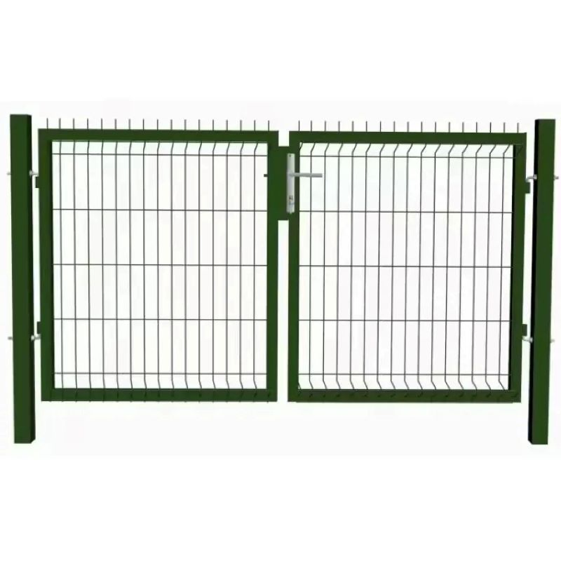 Automatic Security Steel Swing Gate with Lock Suitable for Commercial Gate Residential Gate and Driveway Gate Applications