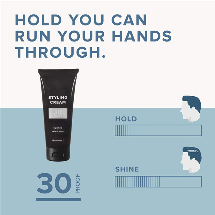 OEM Control Beard & Mustache Frizz 30 Proof Styling Hair Cream for Men