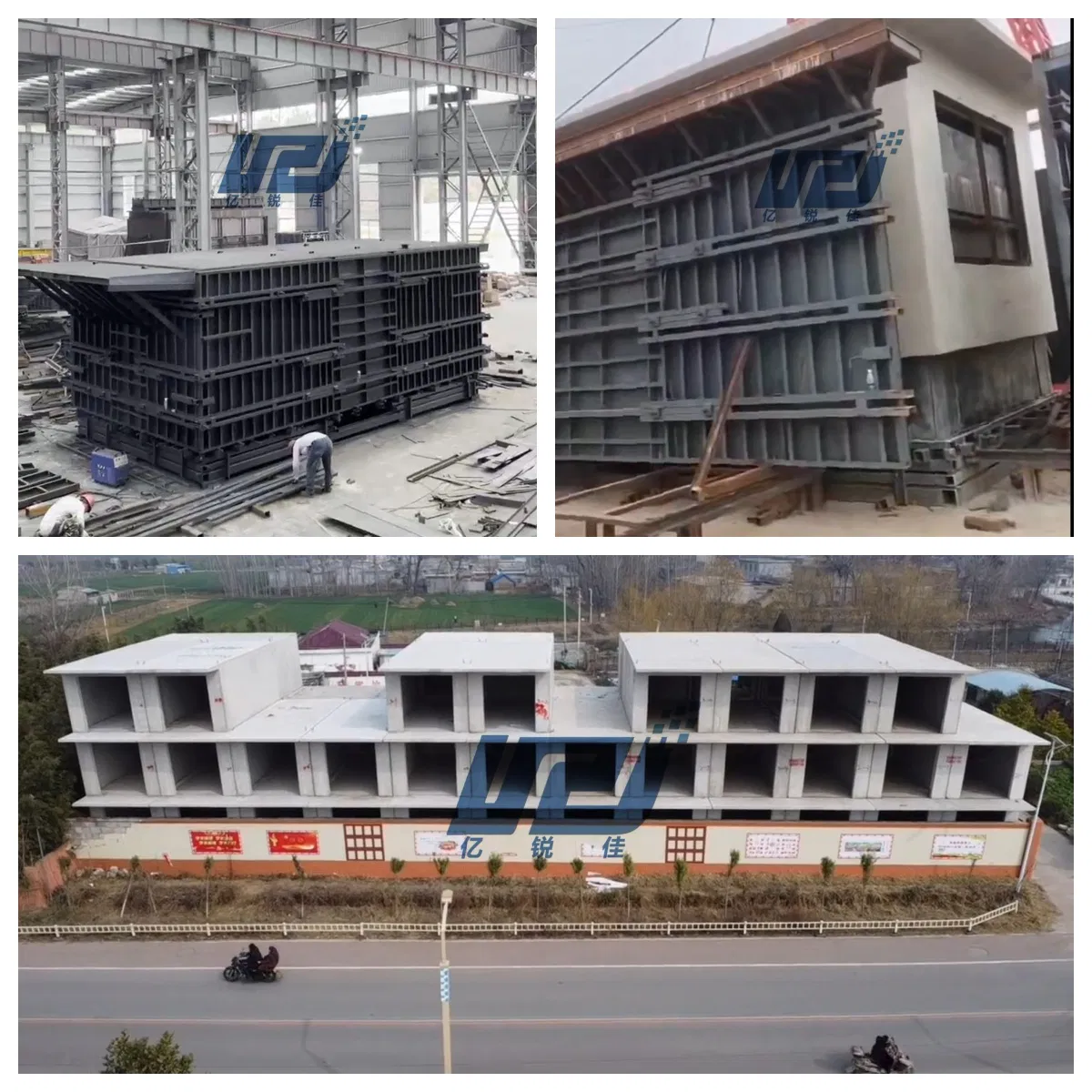 Vibration - Integrated Moulds Eliminate Air Bubbles in Precast Cement Staircase Components