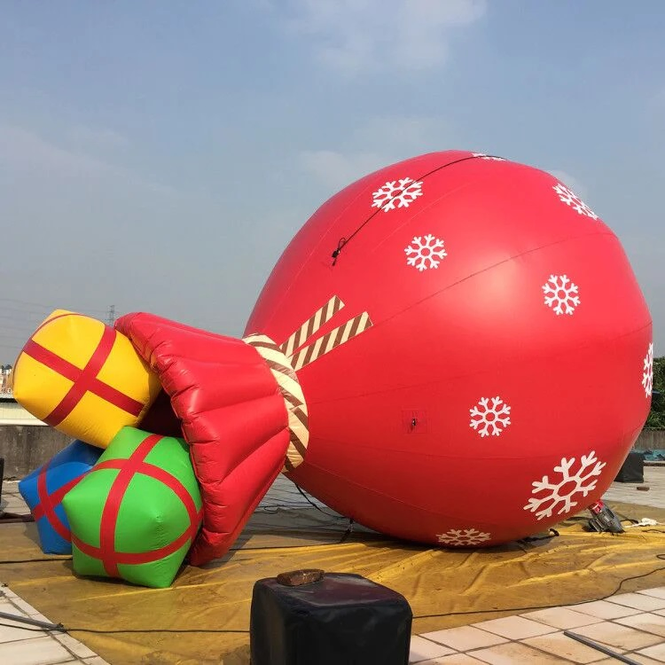 Boyi Inflatable Cash Bag Inflatable Christmas Money Pack Purse Balloon
