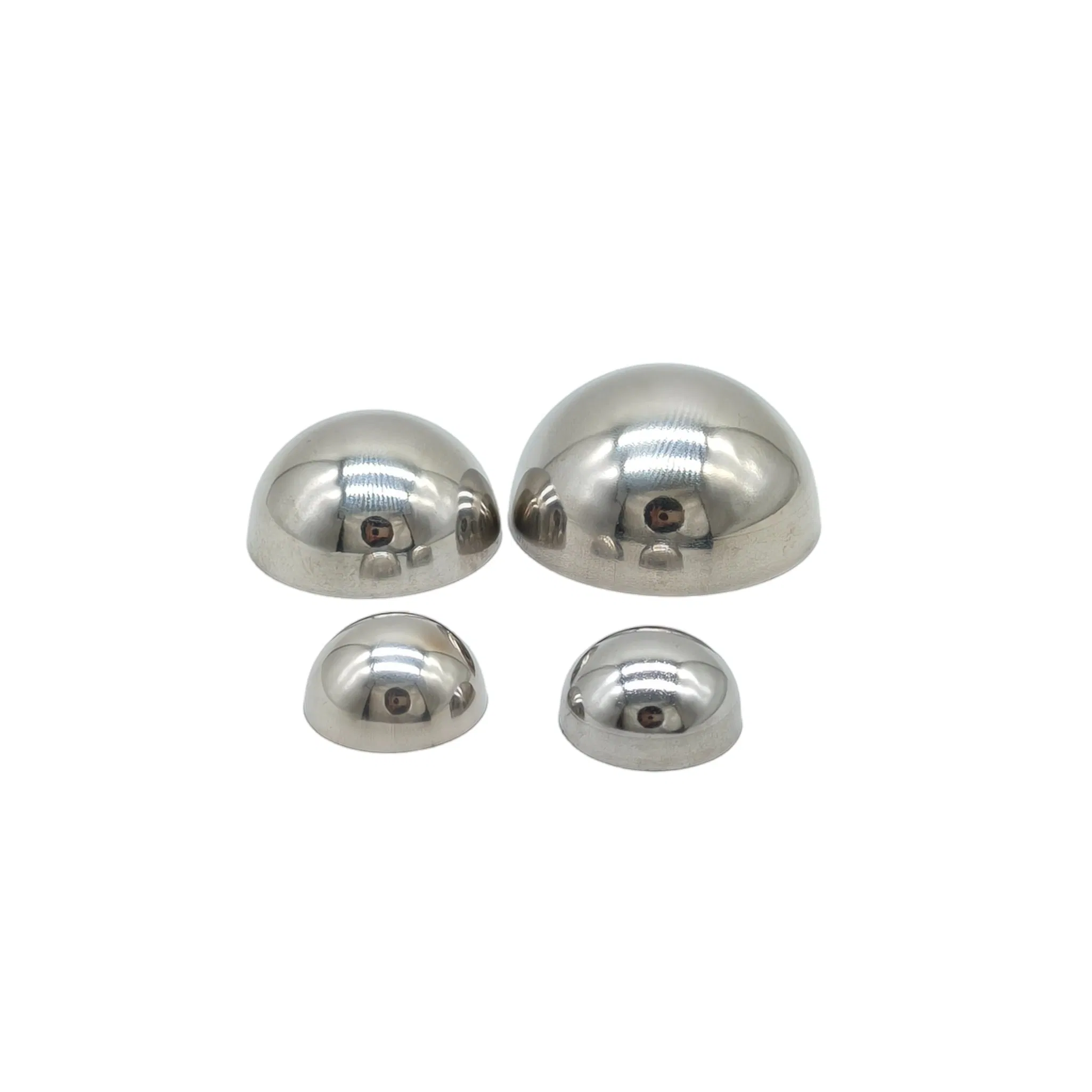 Shiny Stainless Steel Half Sphere for Luxury Hotel Decoration Project