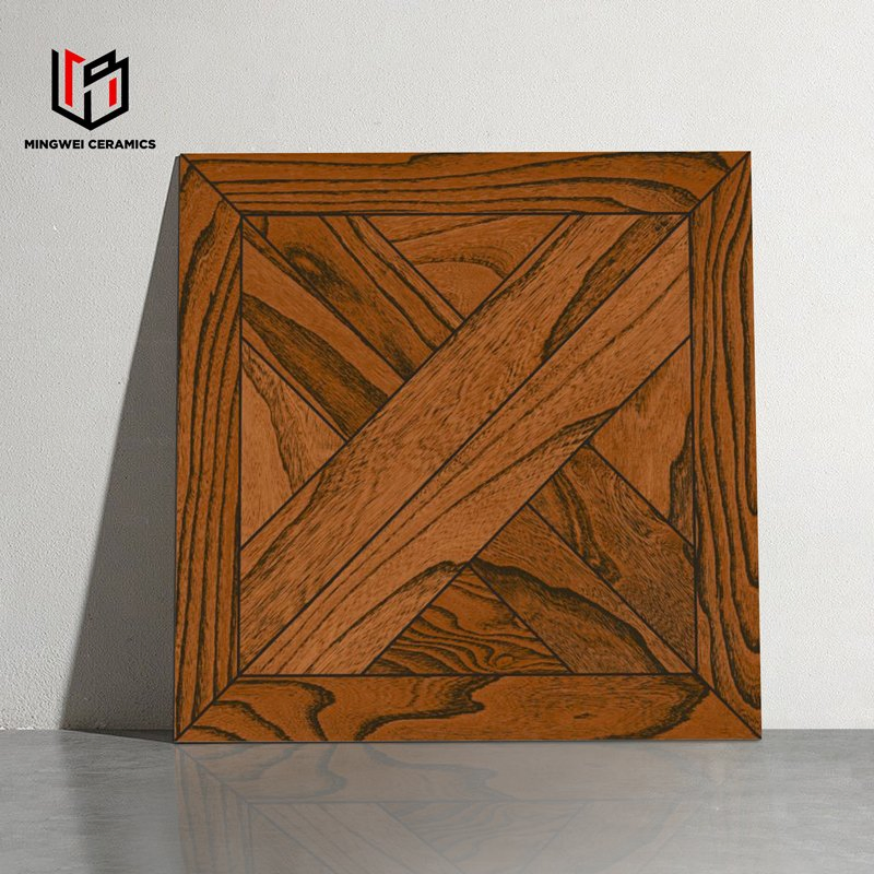 Zibo Anti Slip Wood Grain Antique Matte Porcelain Ceramic Tiles Wholesale
