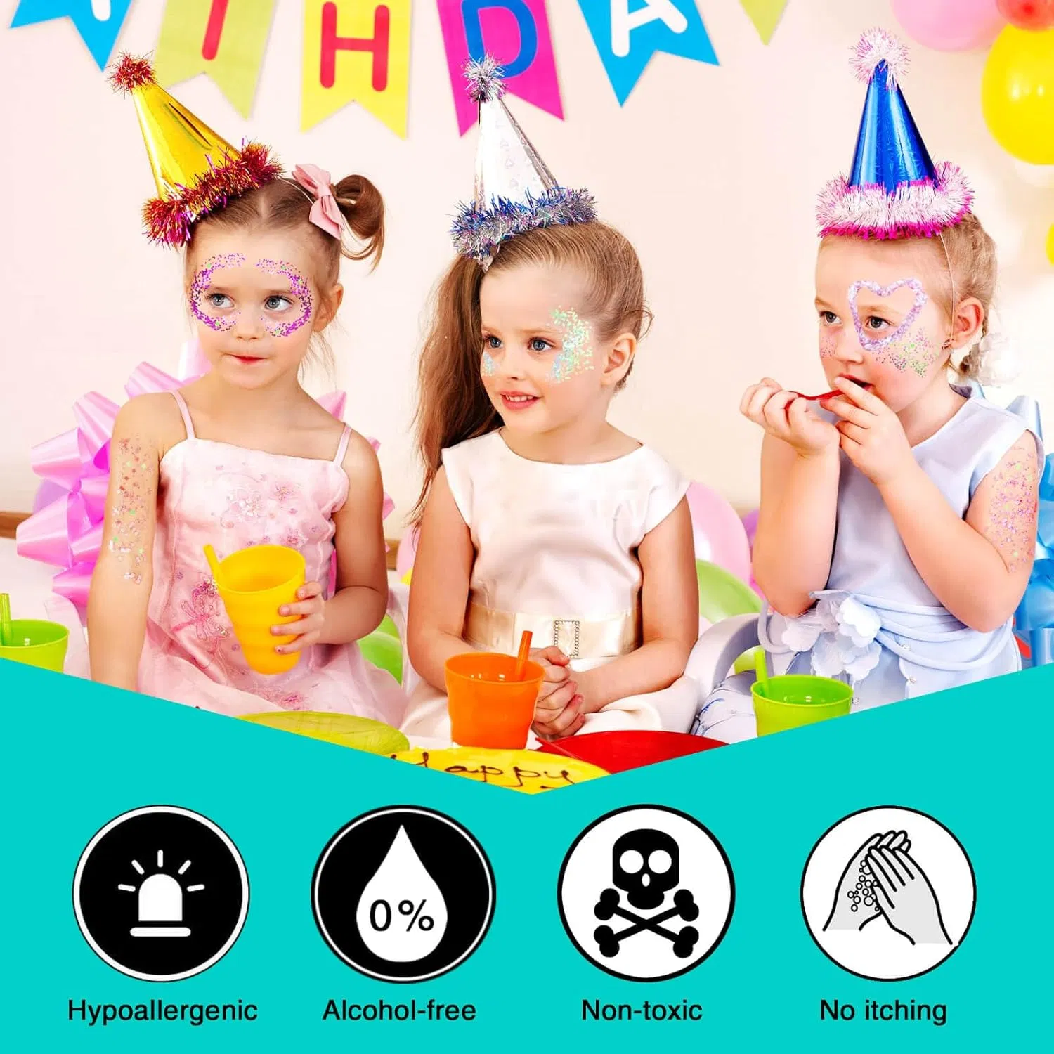 Beauty Cosmetics Holiday Makeup Mermaid Costume Body Glitter Hair Glitter Gel