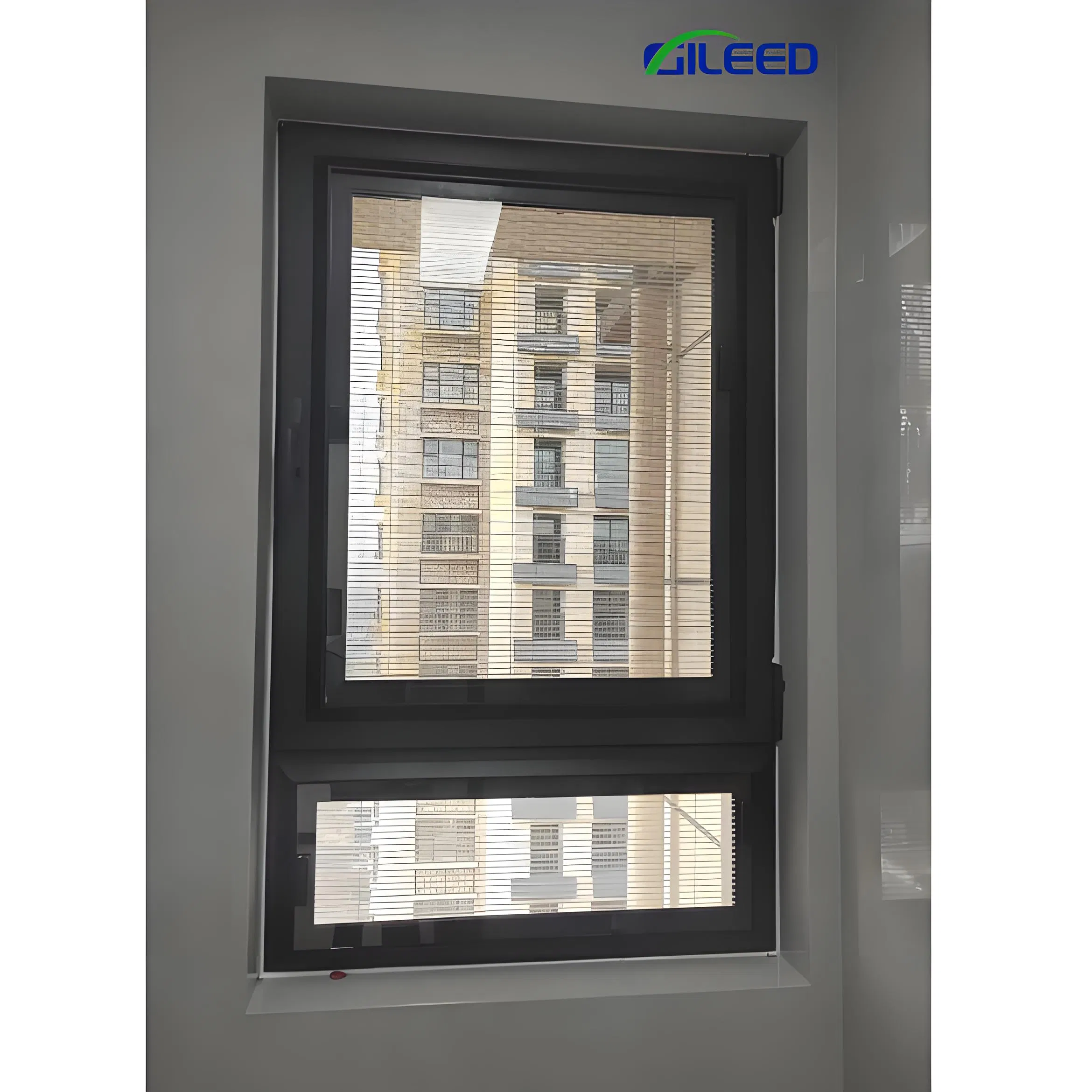 Custom Colors 89mm Horizontal Manual Shutters Built-in Magnetic Shutter Curtain