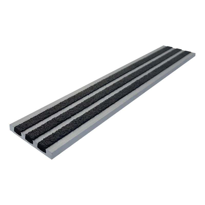 Anti Slip Strip Grit Coated Aluminum Stair Tread Nosing for Stair Edging