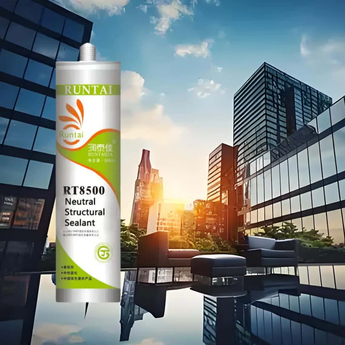 High-Performance 300ml Silicone Sealant for All Weather Conditions