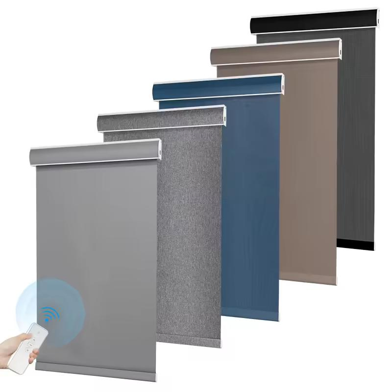 Hot Sale Electric Motorized Window Roller Blind for Office House Window