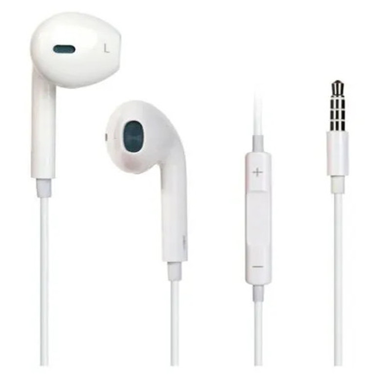 Наушники внутриканальные с микрофоном для iPhone, 3.5 мм