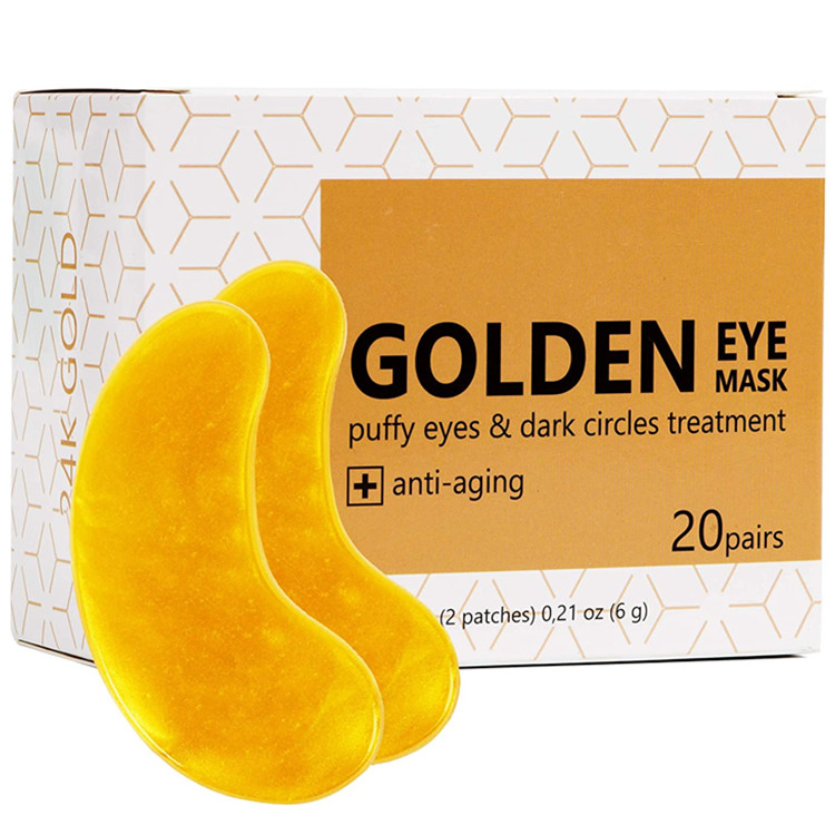 Most Popular 24K Gold Under Eye Patches Dark Circles and Puffiness Eye Masks