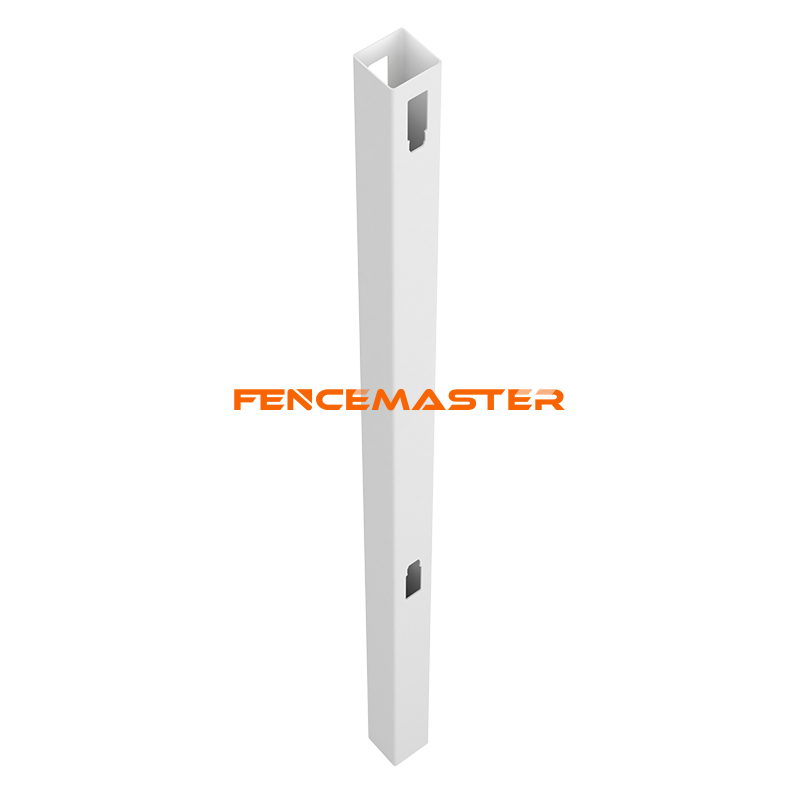 Residential PVC Vinyl Full Privacy Fence Post Profile Material, Solid Privacy Fencing Panel, Plastic Garden Pool House Villa Picket Fence
