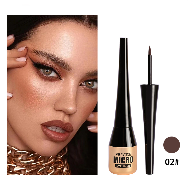 Durable Waterproof Oil Proof Non Smudging Extremely Fine DIP Eyeliner Liquid Pen