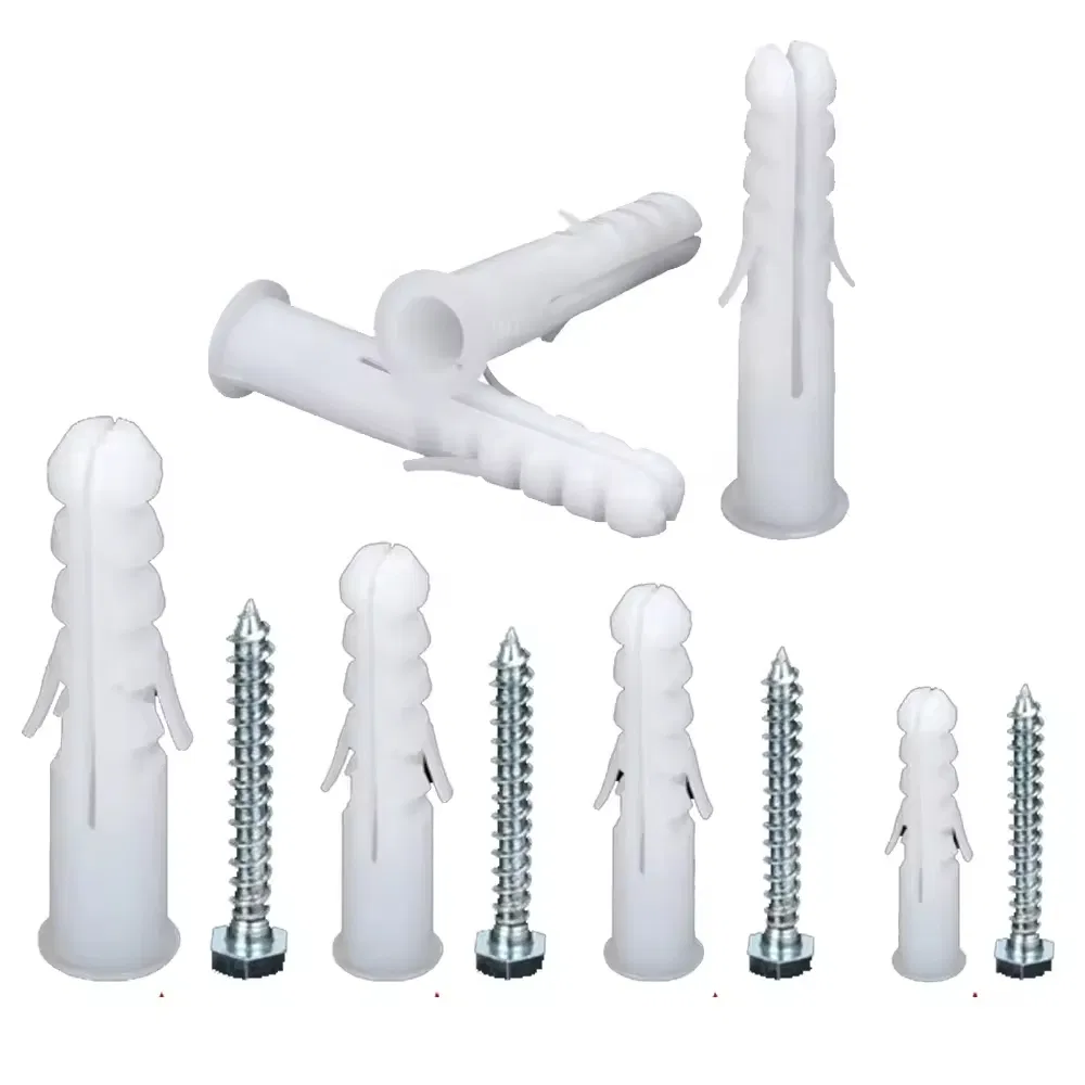 Пластиковый дюбель-анкер серый для стен и гипсокартона