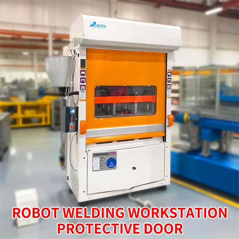 Roll up High Speed Roller Shutter Light Weight Fast Rolling Door