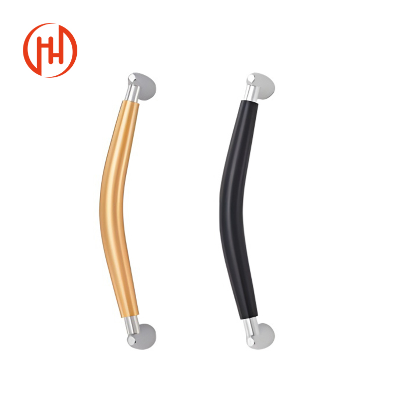 Stainless Steel Door Handle Lever Black Colour