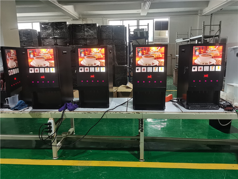 10 Drinks Automatic Coffee Vending Machine for Sale Wf1-404b