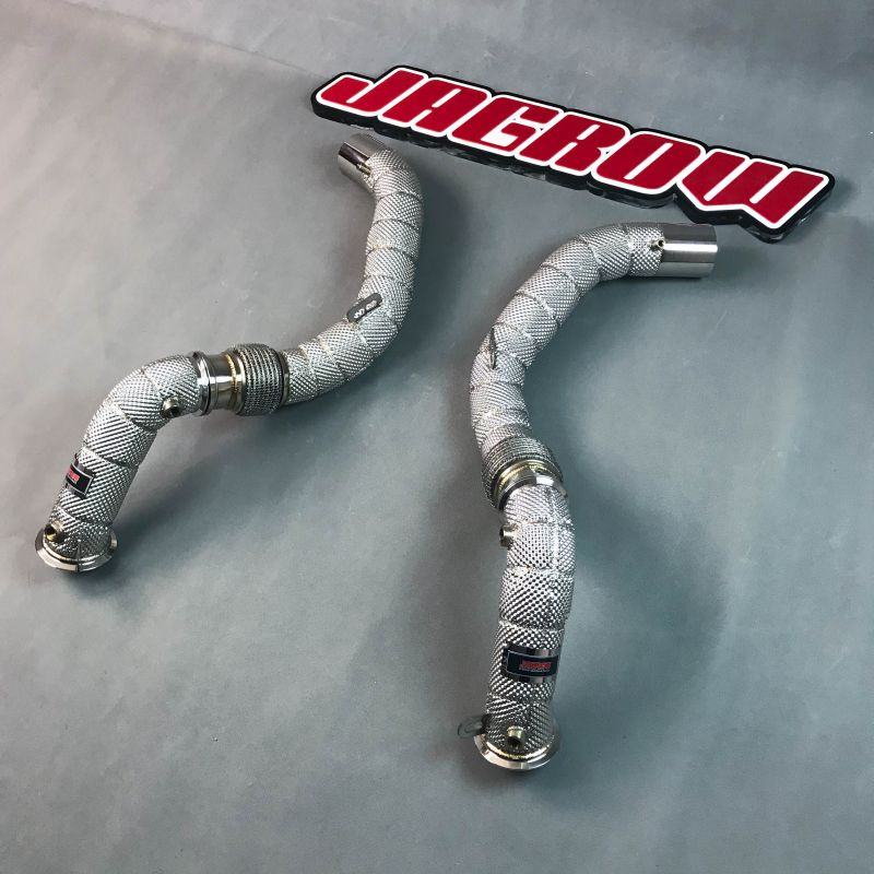 BMW M5 F90 Catless Downpipe with Heat Shield