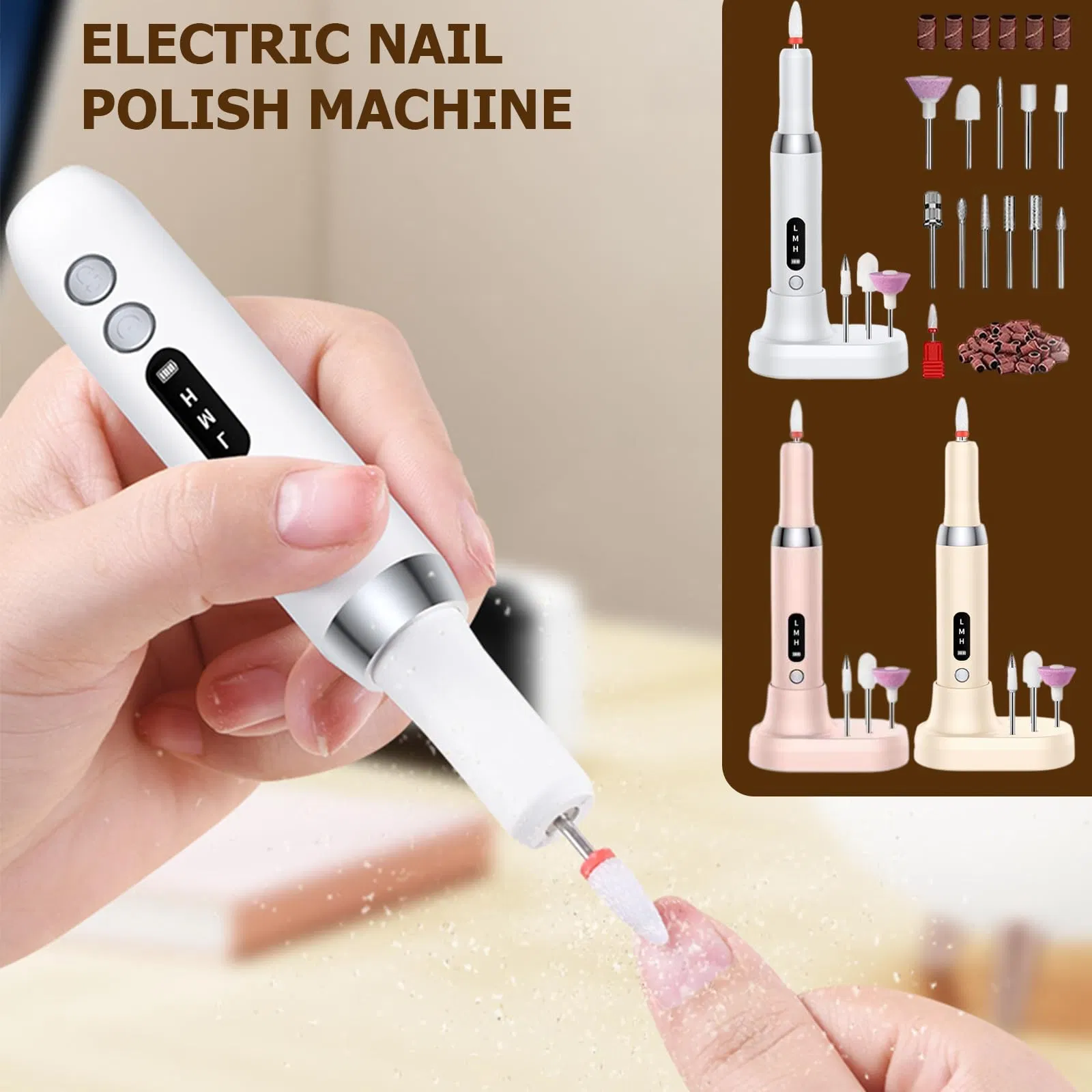 Маникюрная машинка K16 Portable Electric Nail Drill