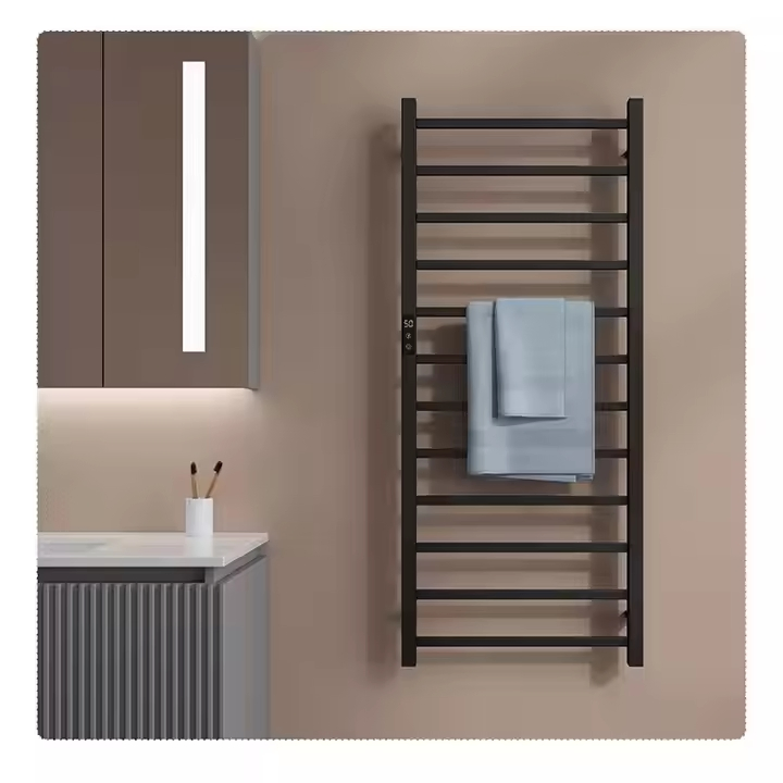 Premium Electric Wall-Mounted Towel Rack for Quick Drying