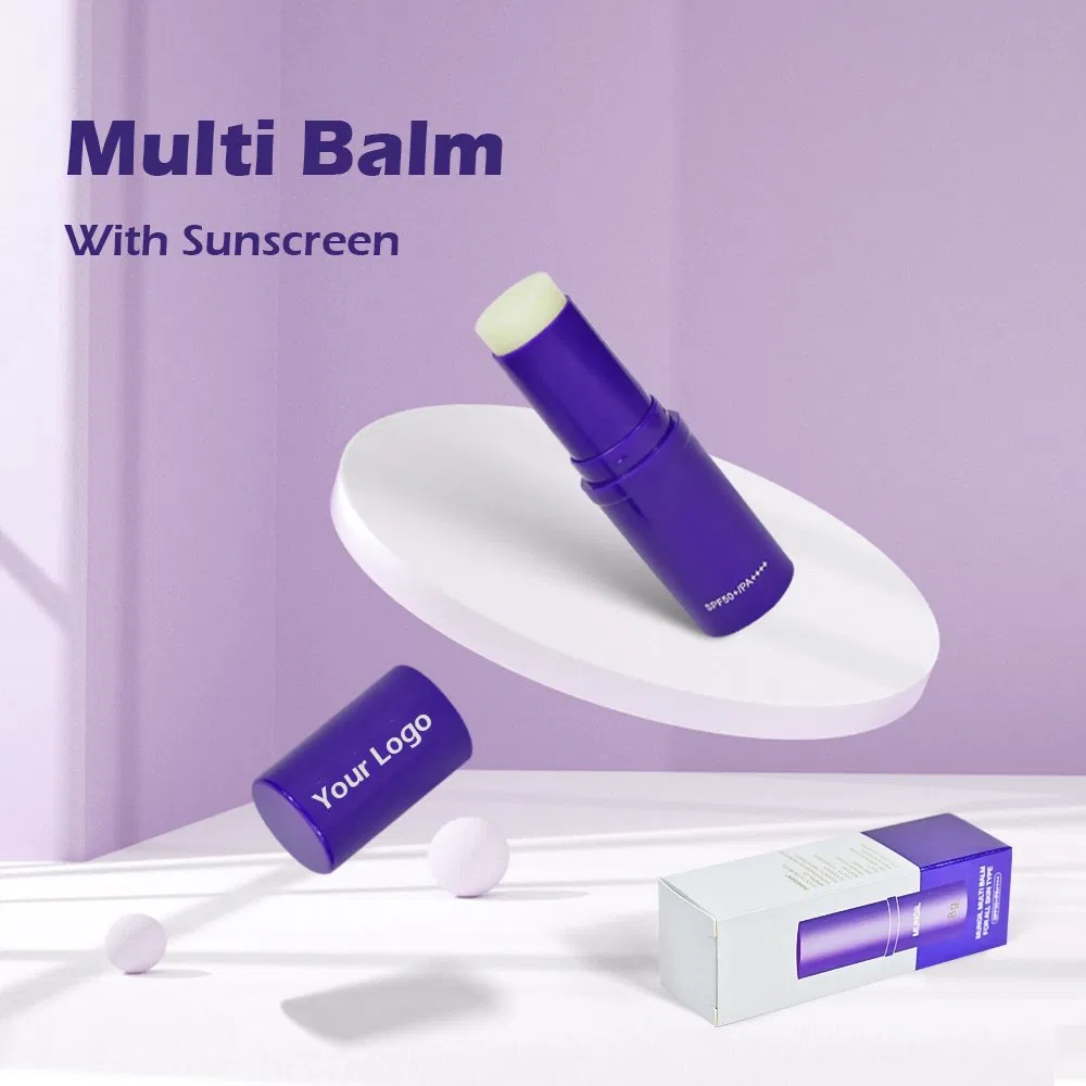 Wholesale Stock No Logo Moisturizer Stick Face Priming Cream Nourishing Skin Care Multi Balm with Suncreen