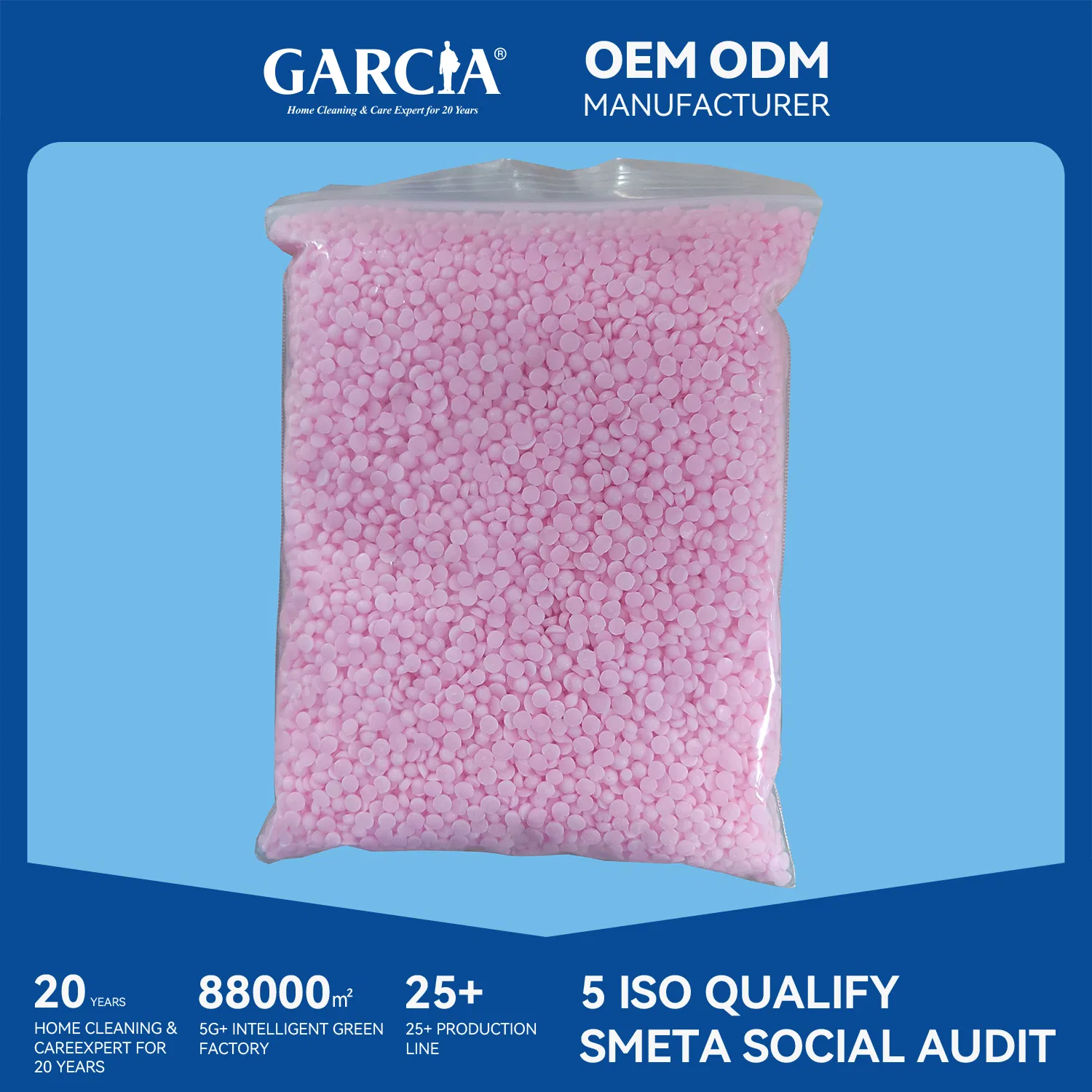 Garcia Softening Effect Aroma Booster Beads for Fresh Laundry Scents