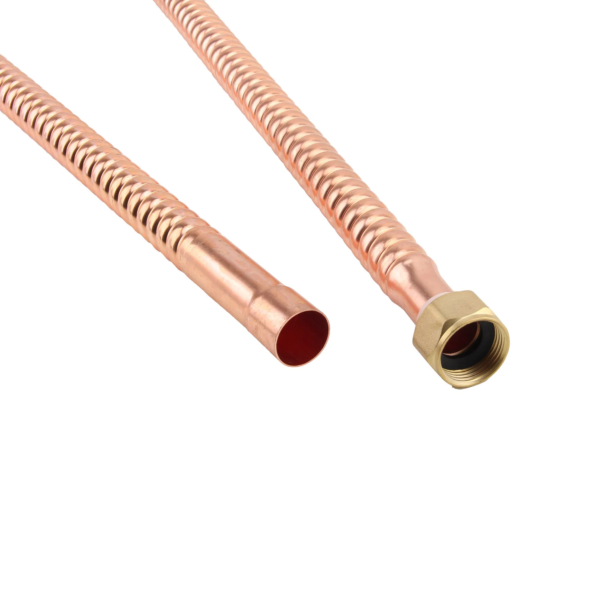 3/4" Sweat X 3/4" Fip High Quality Corrugated Copper Water Heater Connector