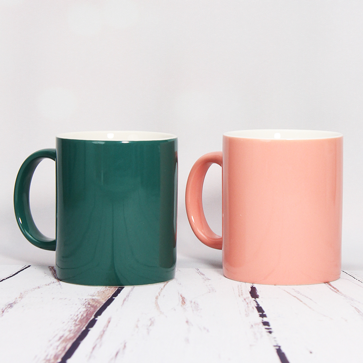 Premium Customizable White Porcelain Coffee Mug for Personalized Sublimation