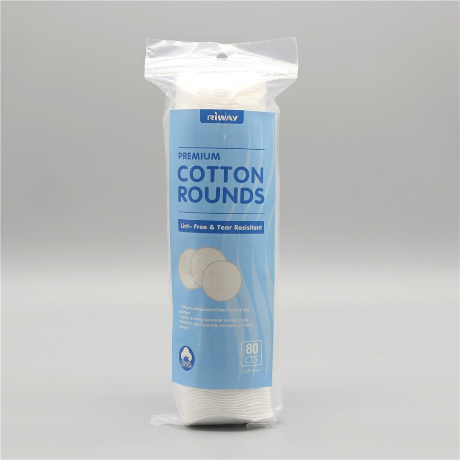 Wholesale Nonwoven Cosmetic Oval Eye Face Cleaning Pads