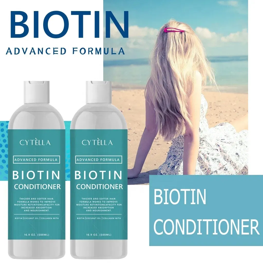 Hydrolyzed Keratin and Argan Oil Replenish Hair Moisture Biotin Conditioner