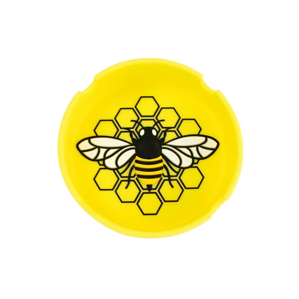 Bee Personalized Silicone Ashtray Cigarettes Silicone Ashtray Custom Logo R Ashtray Eco-Friendly