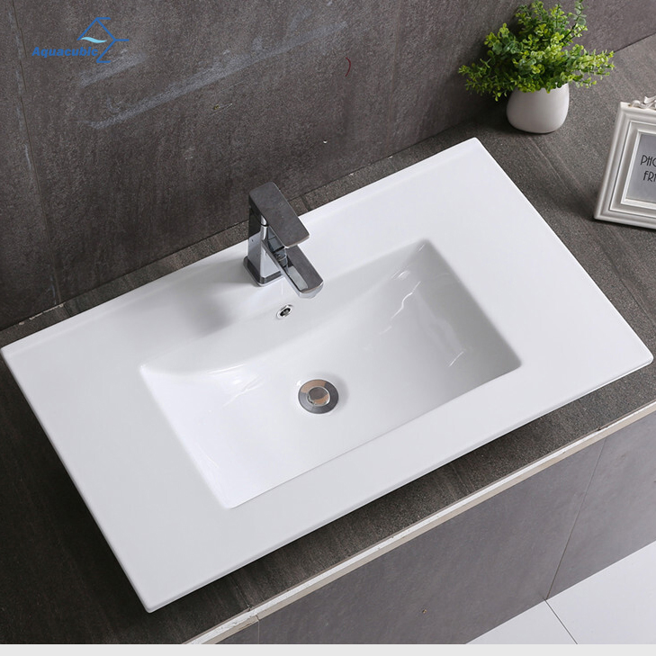 Керамическая раковина для ванной Aquacubic ACB7570
