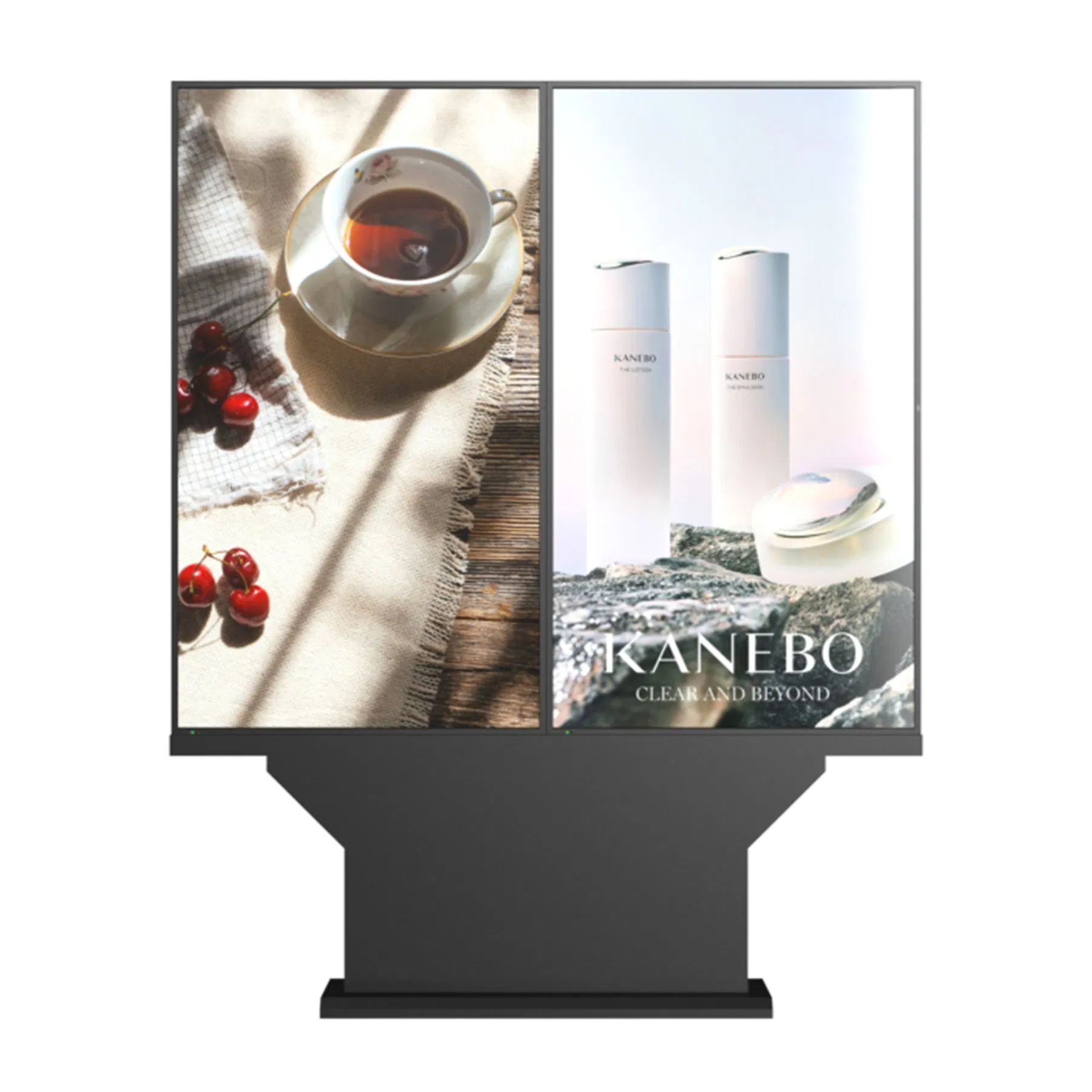 43 Inches Outdoor LCD Screen Non Touch Signage Floor Standing Advertising Digital Totem