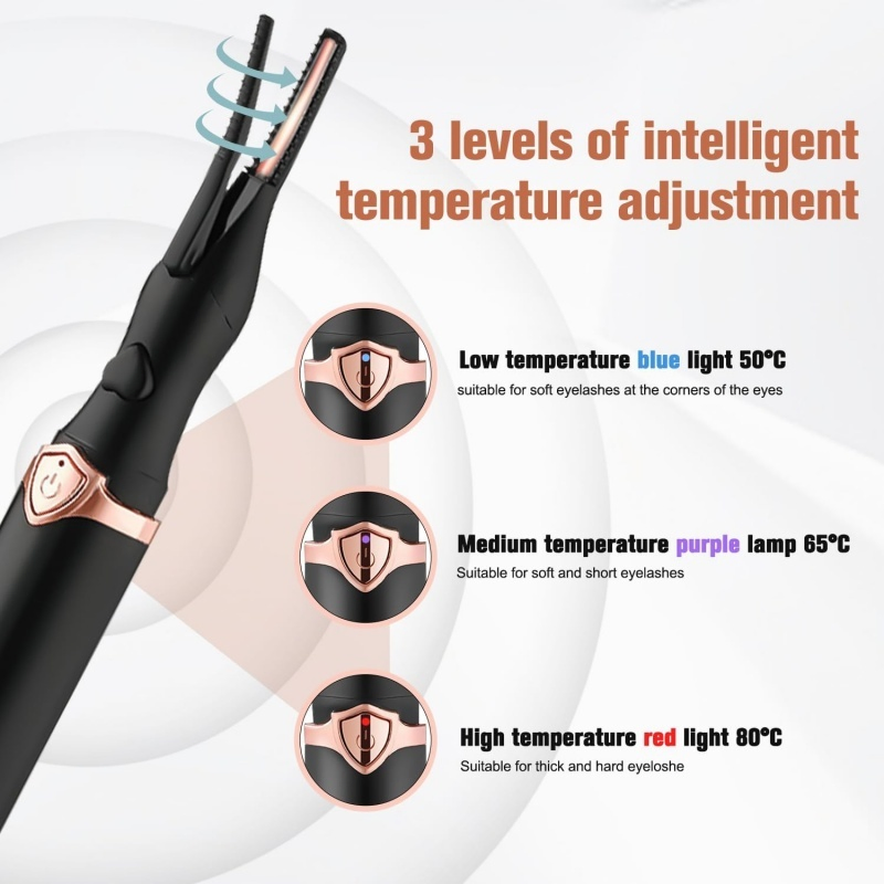 USB Rechargeable Lash Curler Electric Heated Eyelash Curler