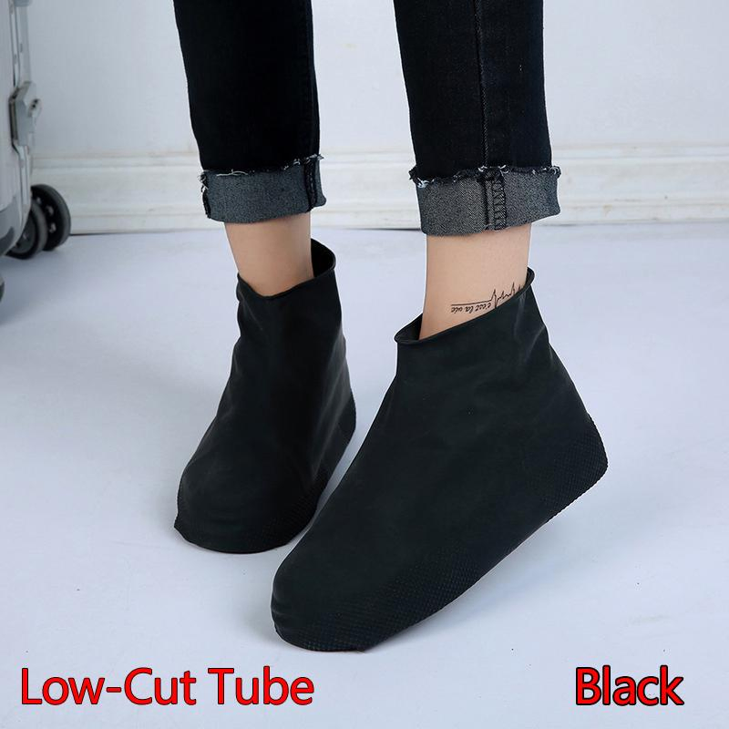 Basic Customization Wholesale Waterproof and Slip-Resistant Performance Reusable Silicone Shoe Covers