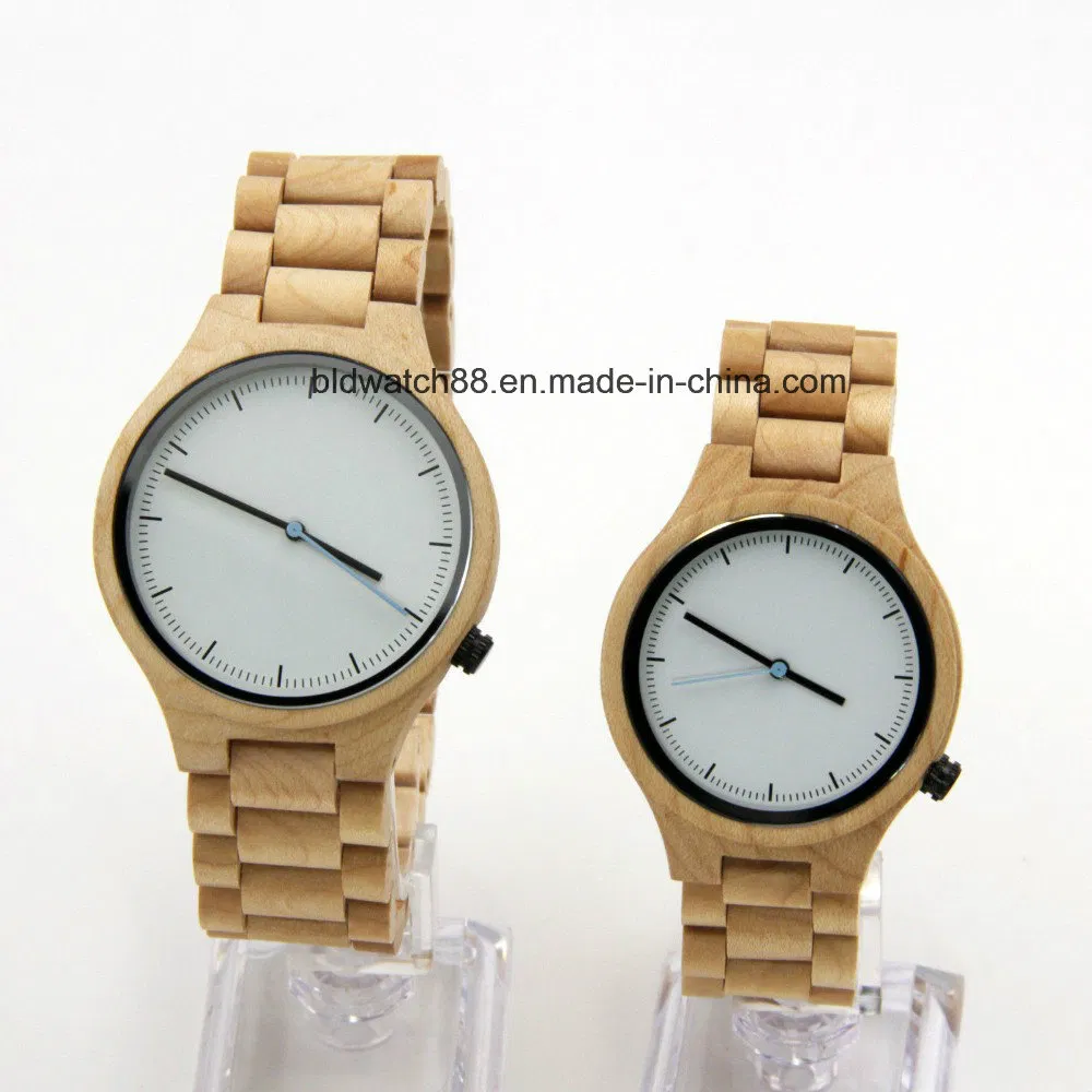 Custom Made Fashion Pair Wooden Watches for Lover