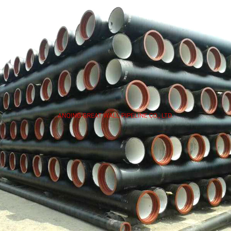 Premium ISO2531 Bitumen Coated Ductile Iron Pipe K9 for Global Distribution