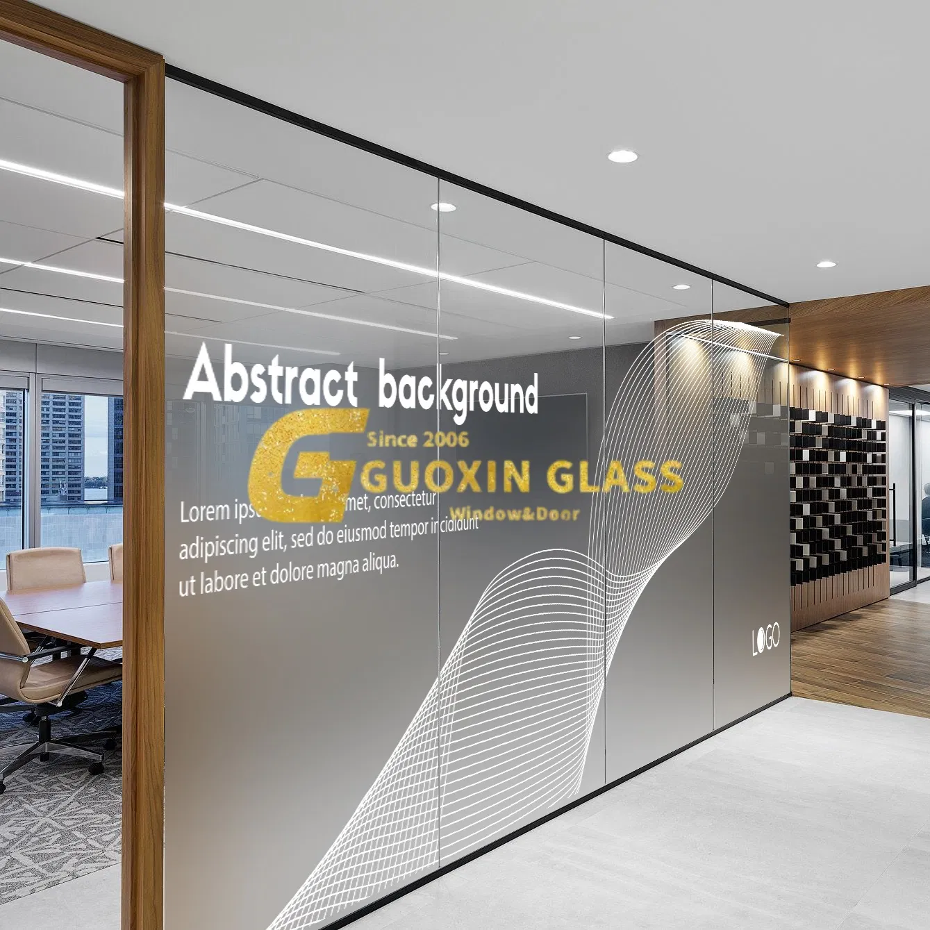 Premium Frosted Clear Glass Furniture at Wholesale Prices