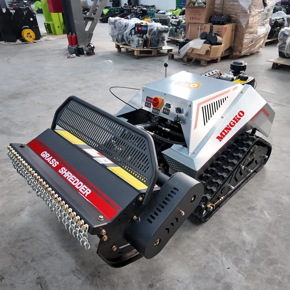 Гусеничный радиоуправляемый робот-косилка Mingko MK-800MP