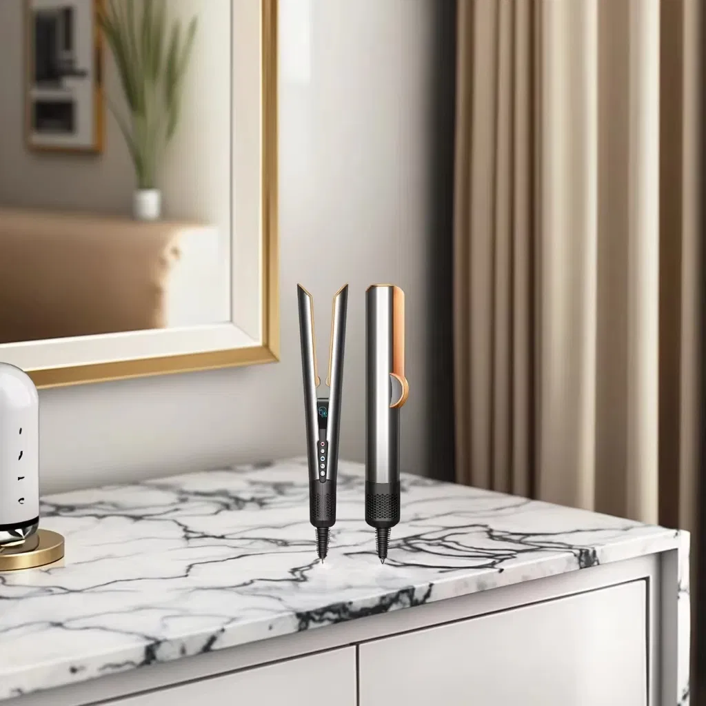 Us EU Quick Delivery. Salon-Grade Hair Straightener with Ceramic Handle Electric Power Source for Household and Hotel Use