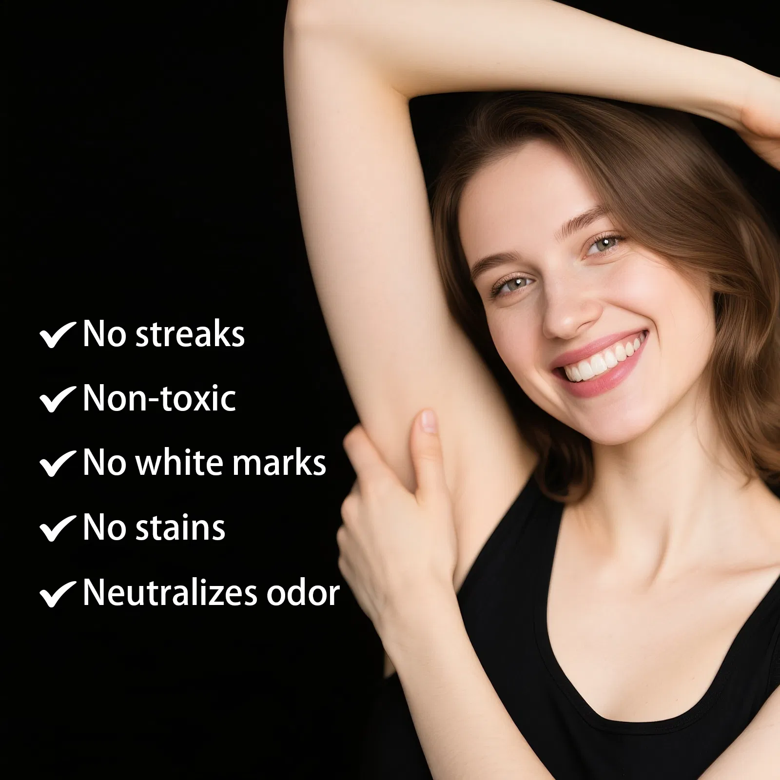Soothing Organic Deodorant with Hypoallergenic Pearl Beads for Sensitive Skin