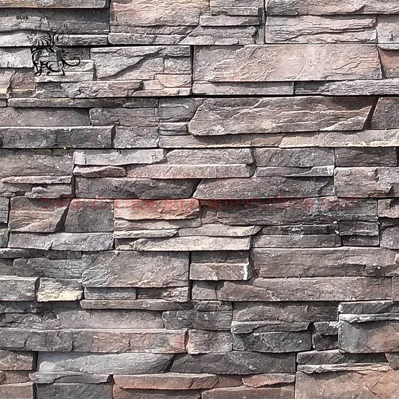 Blve House Rust Exterior Wall Stone Veneer Outdoor Natural Culture Stone Slab Cladding